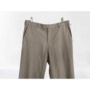 Peter Millar Casual Pants Trousers Chino Khaki Gray/Cream Size 34/34